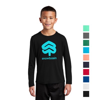 Sport-Tek® Youth Posi-UV® Pro Long Sleeve Tee