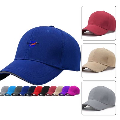 Sandwich Baseball Cap Adjustable for Men for Women